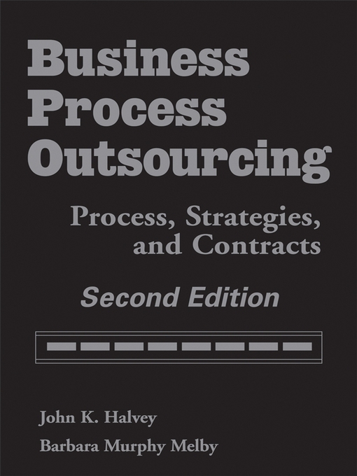 Title details for Business Process Outsourcing by John K. Halvey - Wait list